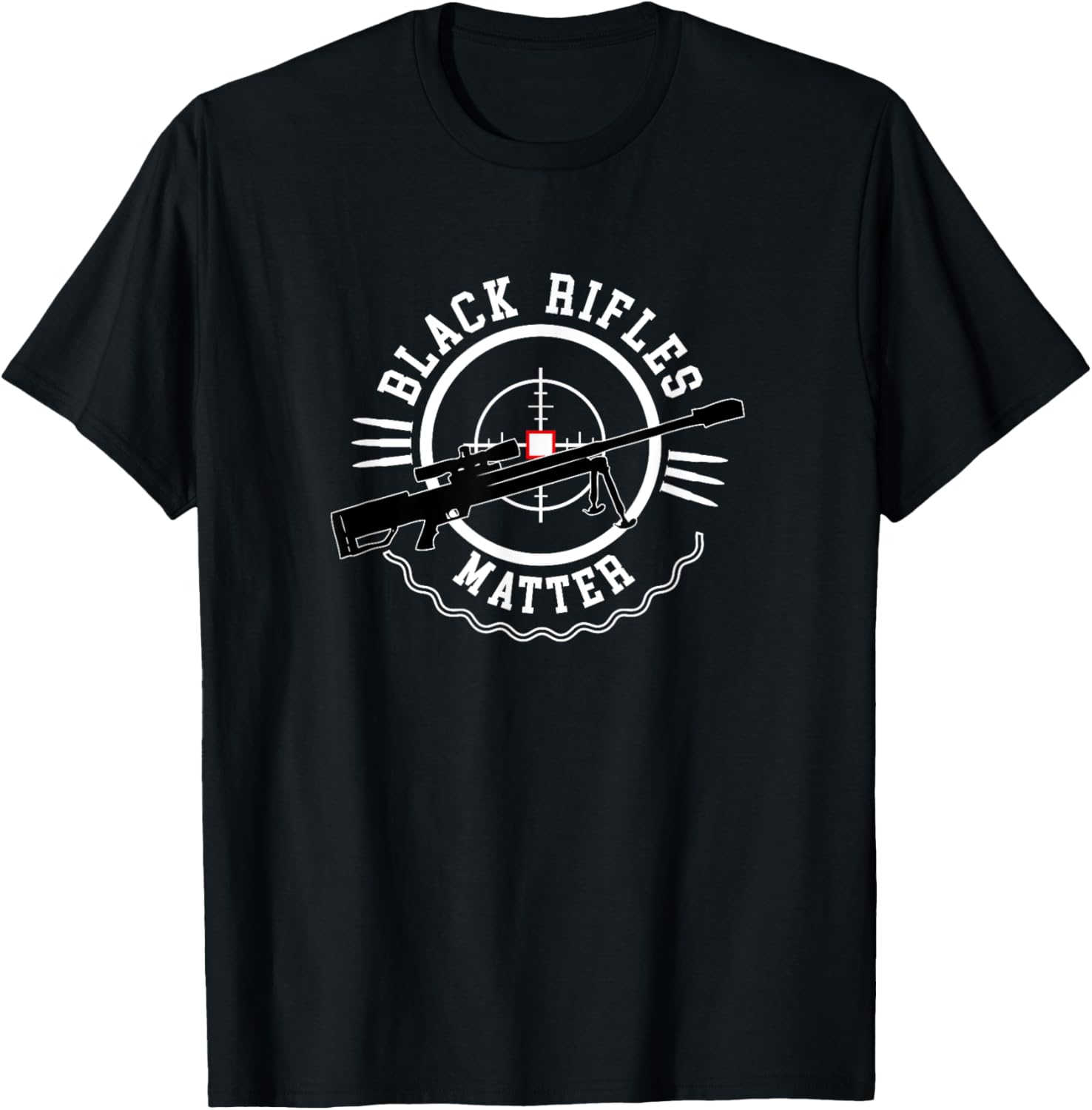 Gun Lover Tees Sniper Black Rifles Matter T Shirt