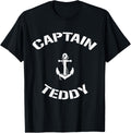 Sailing Boat Captain Teddy Personalized Boating Name