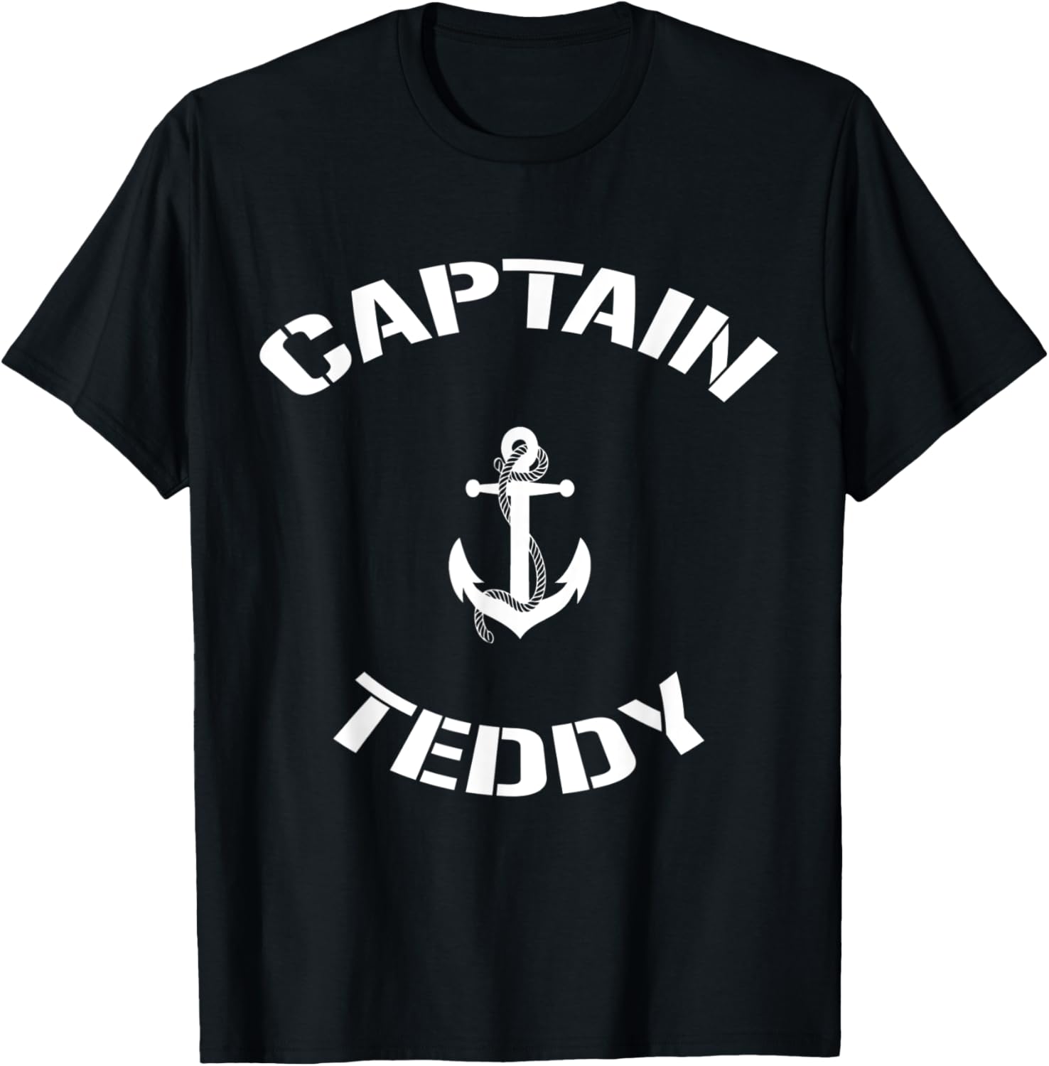 Sailing Boat Captain Teddy Personalized Boating Name