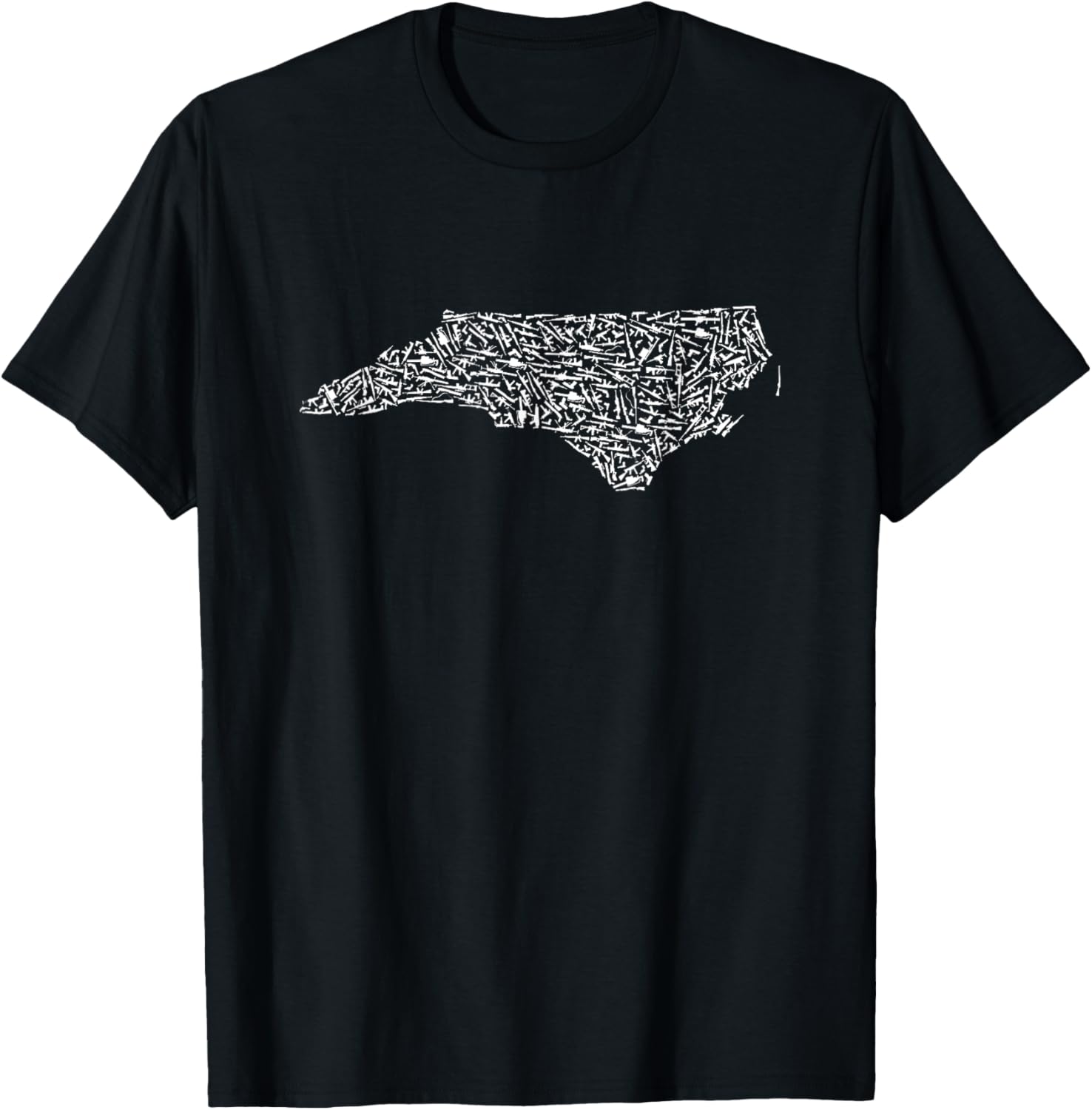 Funny Graphic North Carolina America Trump Gun Idea