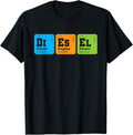 Diesel Elements Periodic Table Truck Driver Trucker