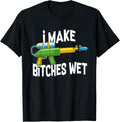 Funny Squirt Gun Water Gun T Shirt Pool Party