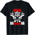 Guns N Moses T Shirt Funny Jewish Israeli Army Rock Tee