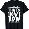 Cute Rowing Design Men Women Crew Rowing Boat