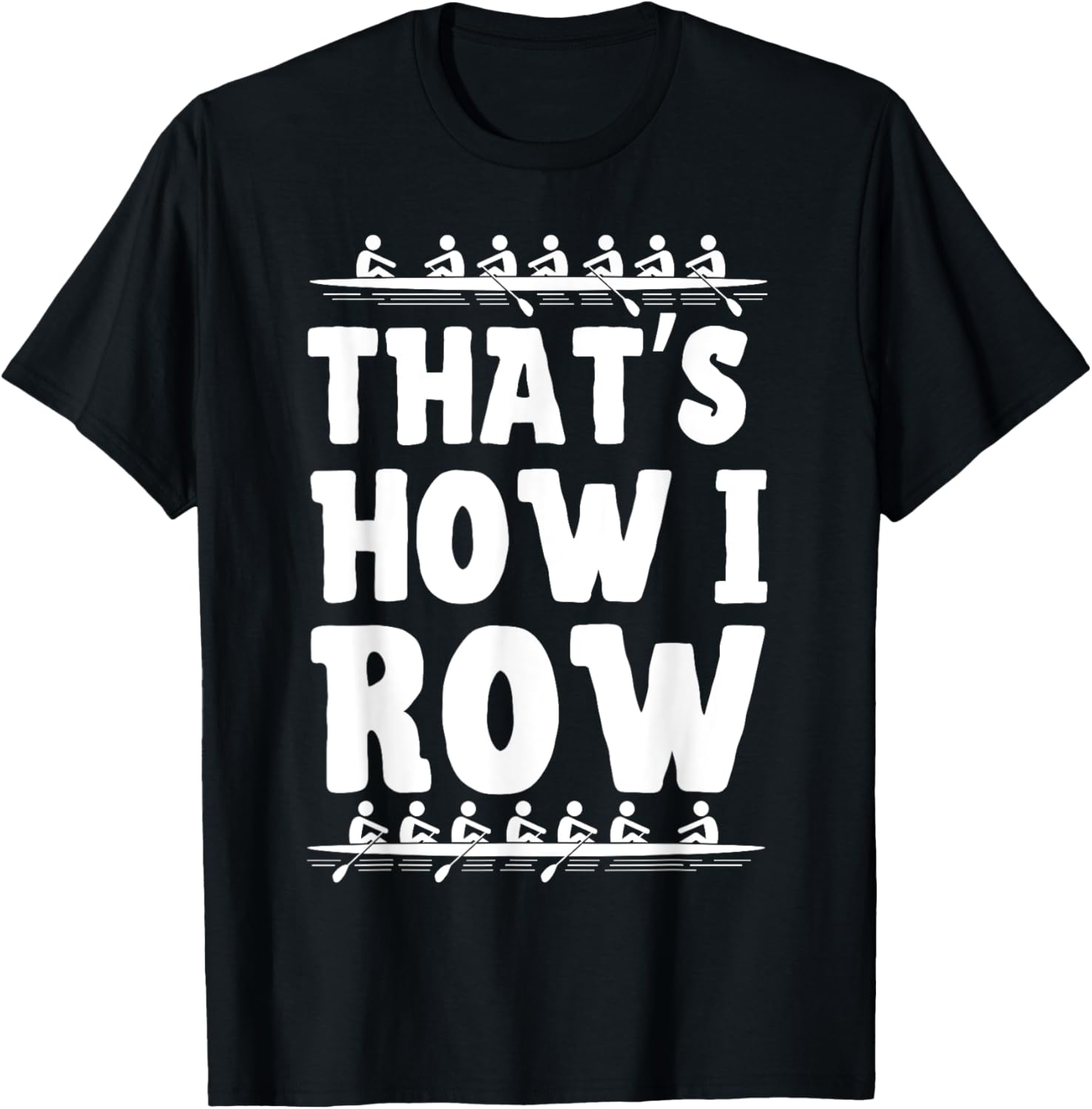 Cute Rowing Design Men Women Crew Rowing Boat