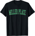 Vintage Miller Place NY Distressed Green Varsity Style
