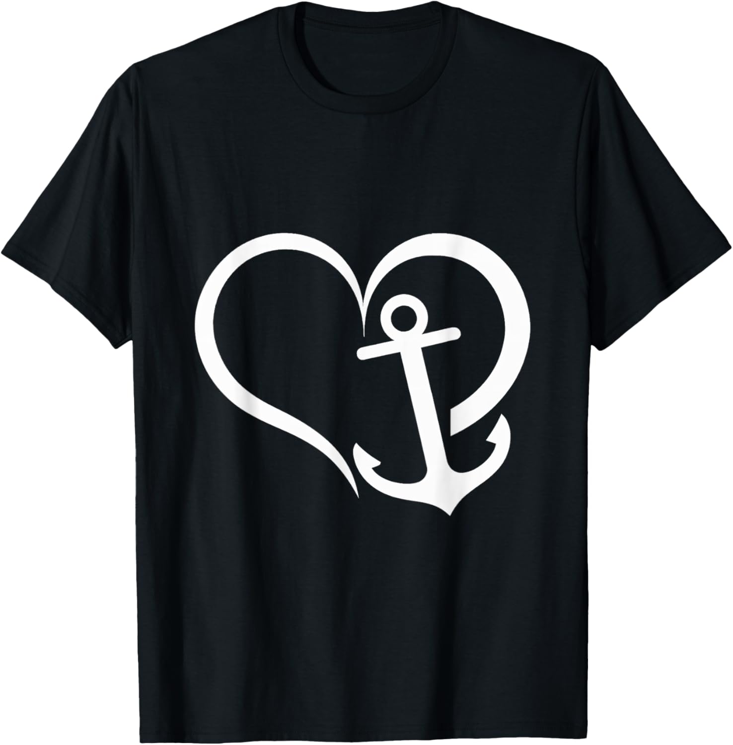 Heart Anchor Love Nautical Boating Ocean Sailor