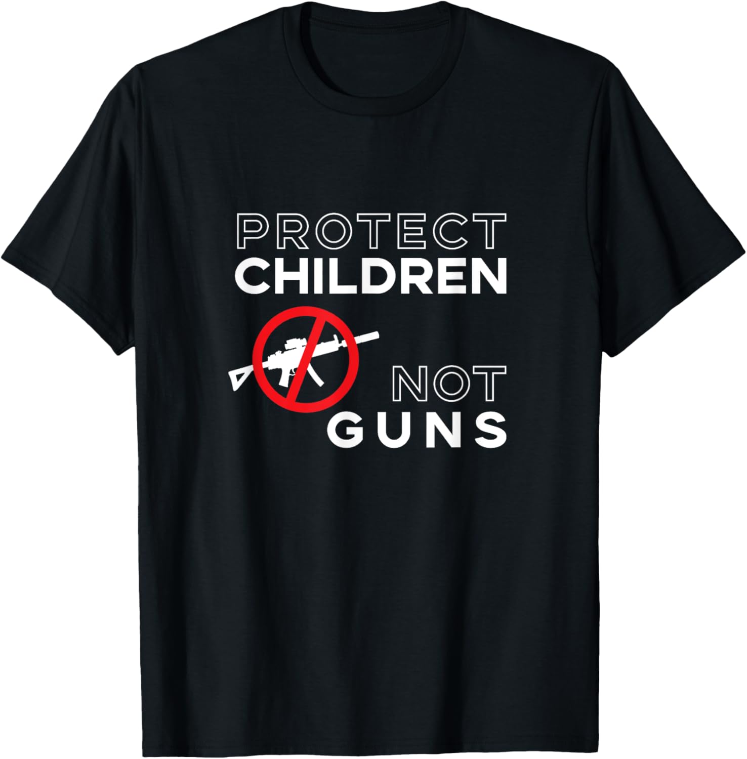 Anti Gun Shirt Protect Children Not Guns Regulation