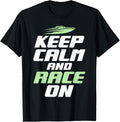 Keep Calm Race On Boat