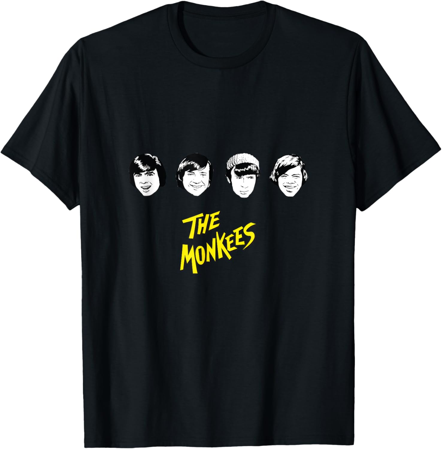 The Monkees B W Faces