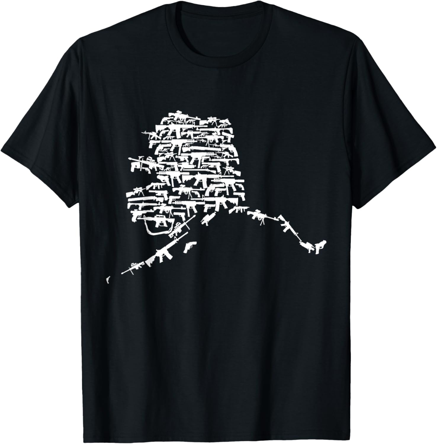 State Of Alaska Made Up Of Guns 2Nd Amendment