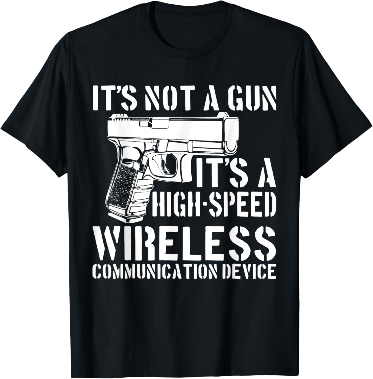 Not A Gun Its A High Speed Wireless Communication Device