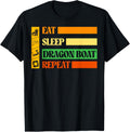 Eat Sleep Dragon Boat Repeat Boating Enthusiasts