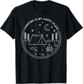 Camping Is My Happy Place Men's Women's Kids Camper