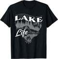 Lake Life Fishing Boating Sailing Funny Outdoor