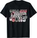 Girls Just Wanna Have Guns Funny Gym Fitness Workout Lovers