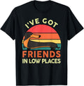 Dachshund-Shirt I've Got Friends In Low Places Funny Sausage