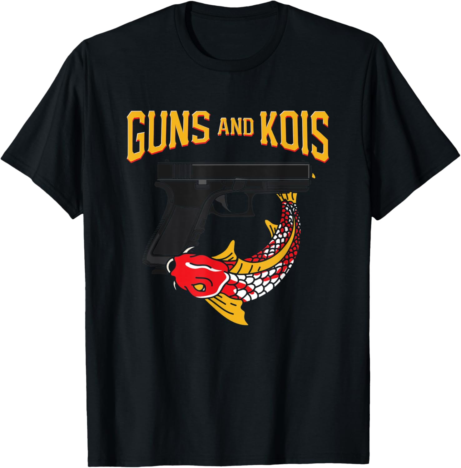 Japanese Koi Fish Design For Gun Lovers