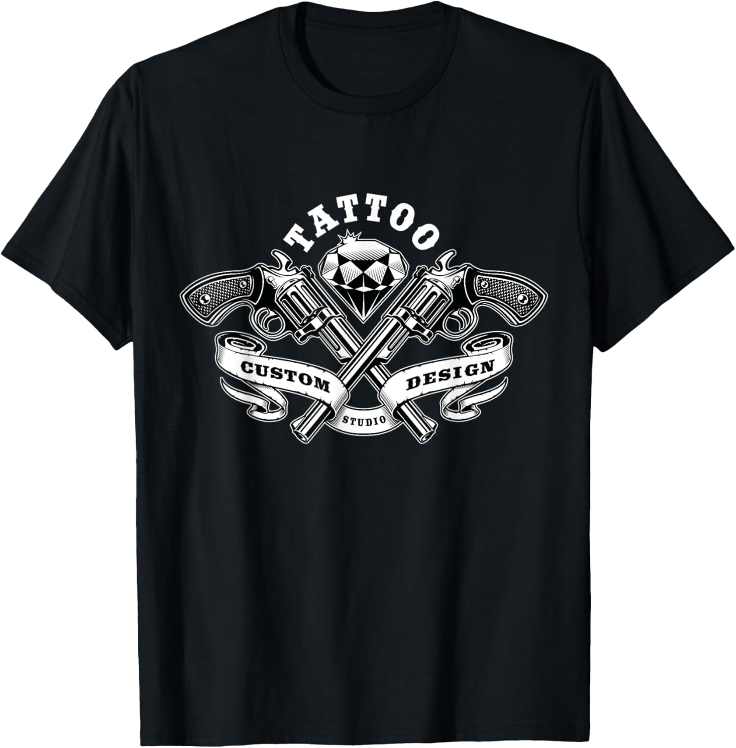 Tattoo Custom Design Studio Guns Diamond Tattoo Artist