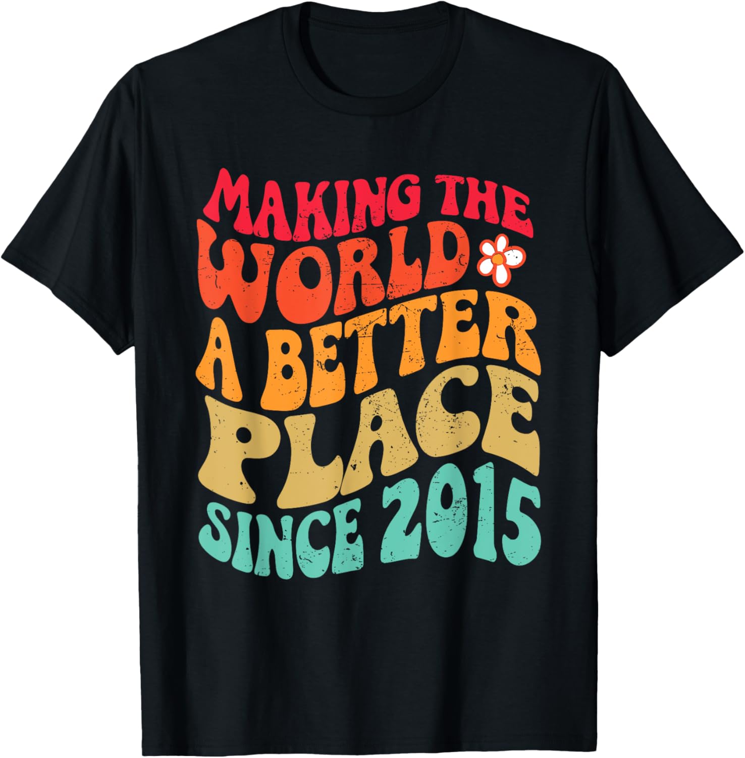 2015 Birthday - Making The World A Better Place Since 2015