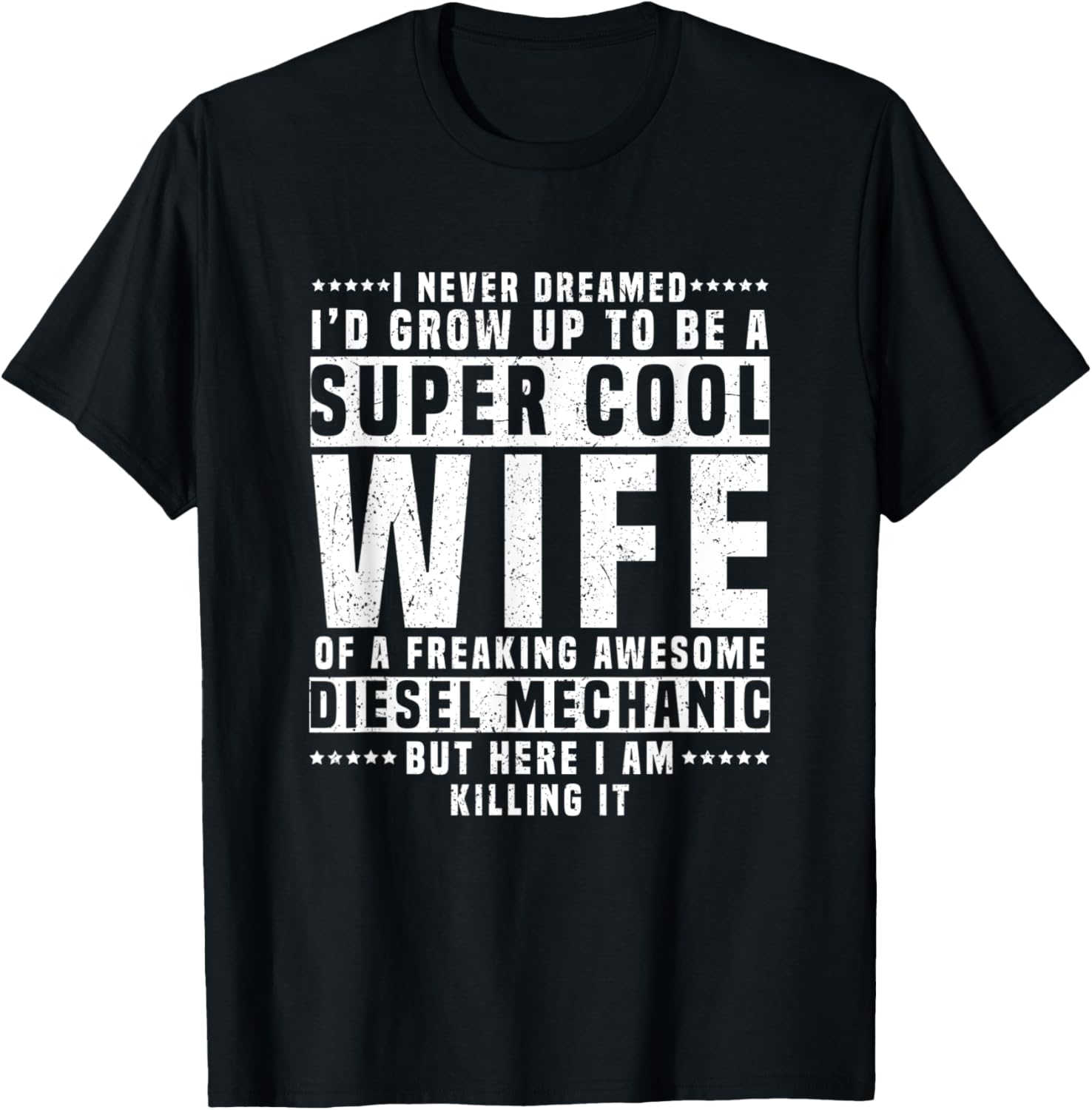 Diesel Mechanic Cool Wife Love Girlfriend Funny Mothers