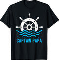 Captain Papa Boating Father S Day Pontoon Captain