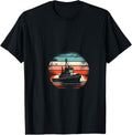 Vintage Sunset Tugboat