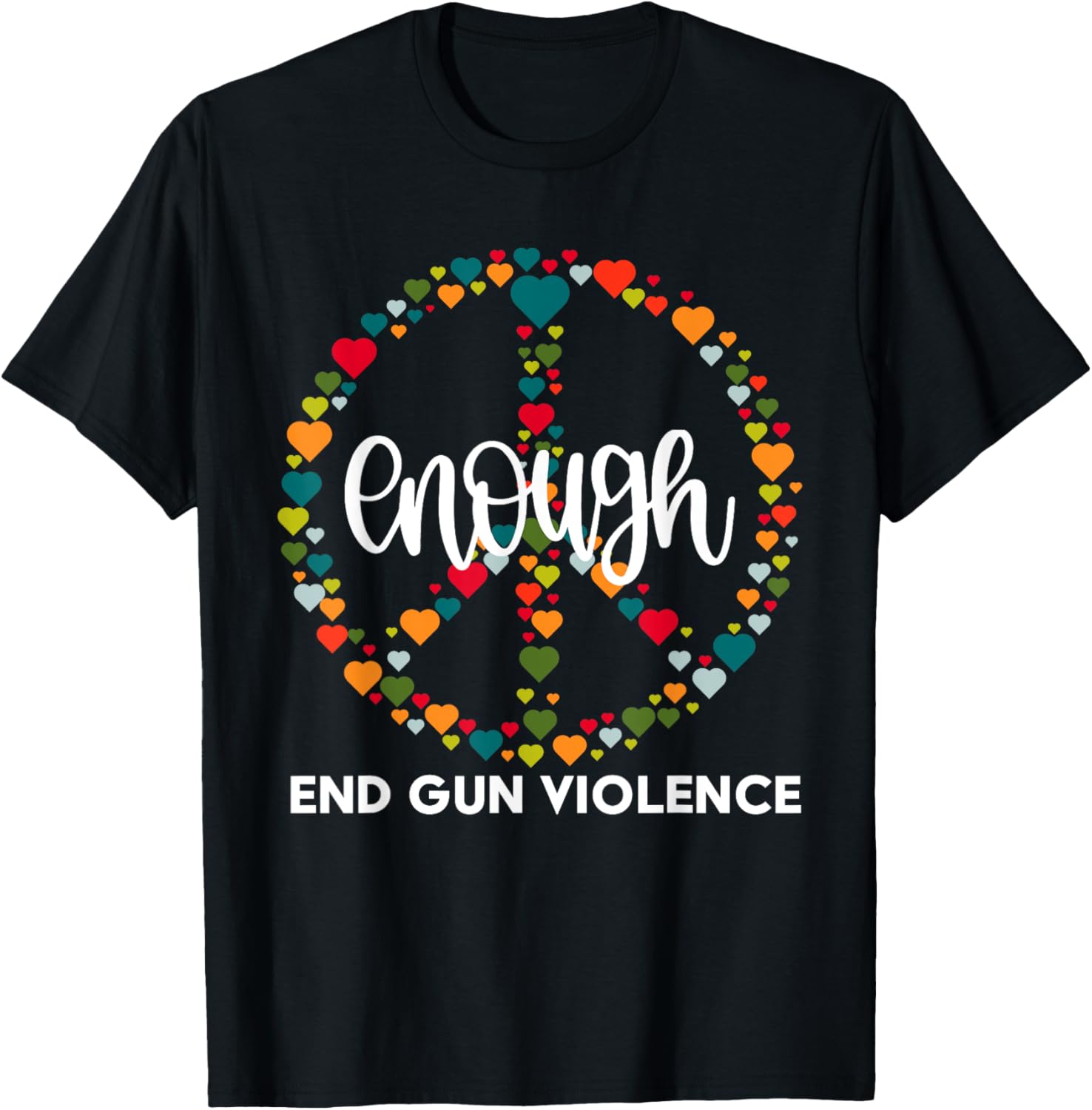Wear Orange Peace Sign Enough End Gun Violence