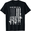 Merica Usa 2Nd Amendment Funny Pro Gun American Flag