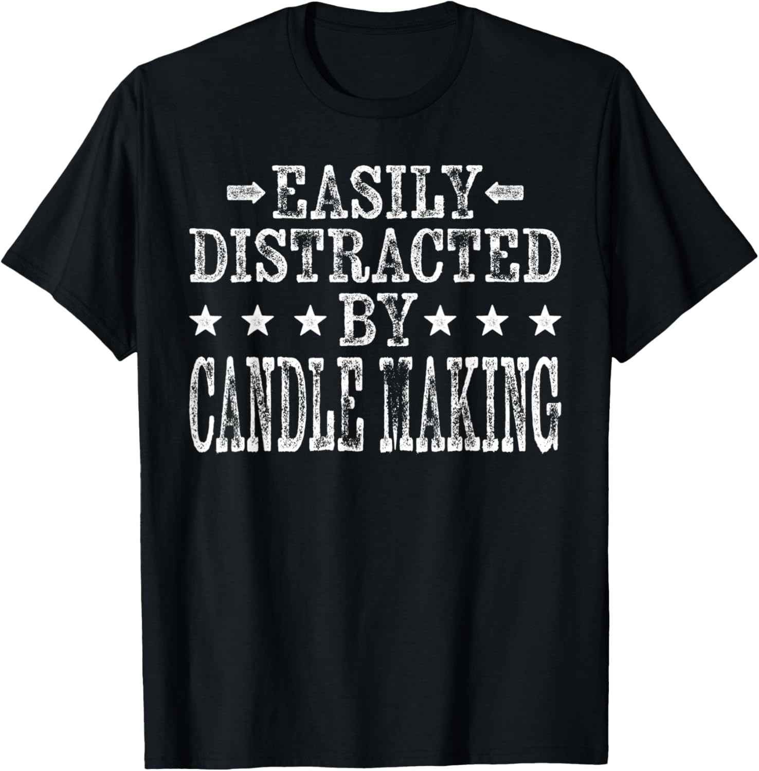 Easily Distracted By Candle Making - Funny Candle Maker