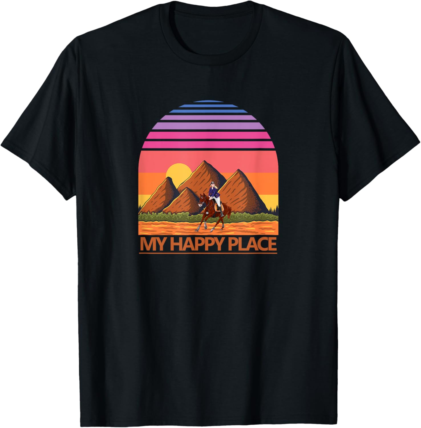 Retro Cowgirl, Loves Horses Equestrian Girls Horse Riding