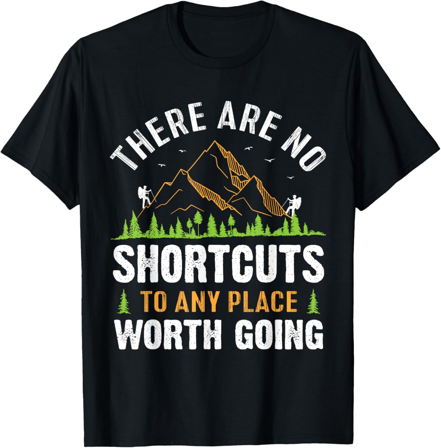 There Are No Shortcuts To Any Place Worth Going