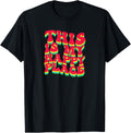 This Is My Happy Place Retro Summer Vibes T-Shirt for Men Women Girls Kids