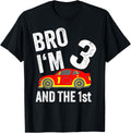 Bro I'm 3 and the 1st Place Racing Boy Birthday