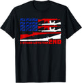 Proudly Support Second Amendment Gun American Flag