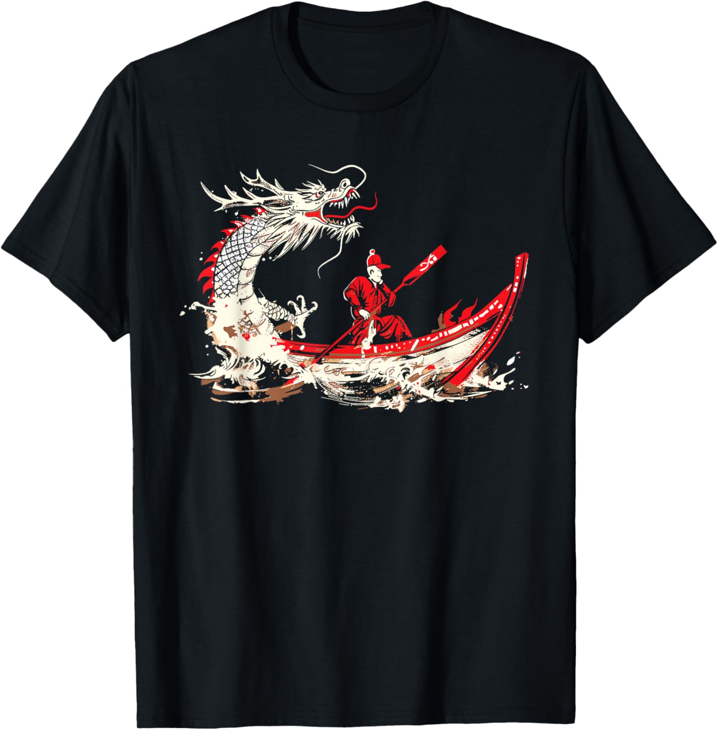 Funny Dragon Boat Racing Paddle Dragon Boat Festival