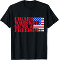 Merica Cigar Whiskey Guns Freedom