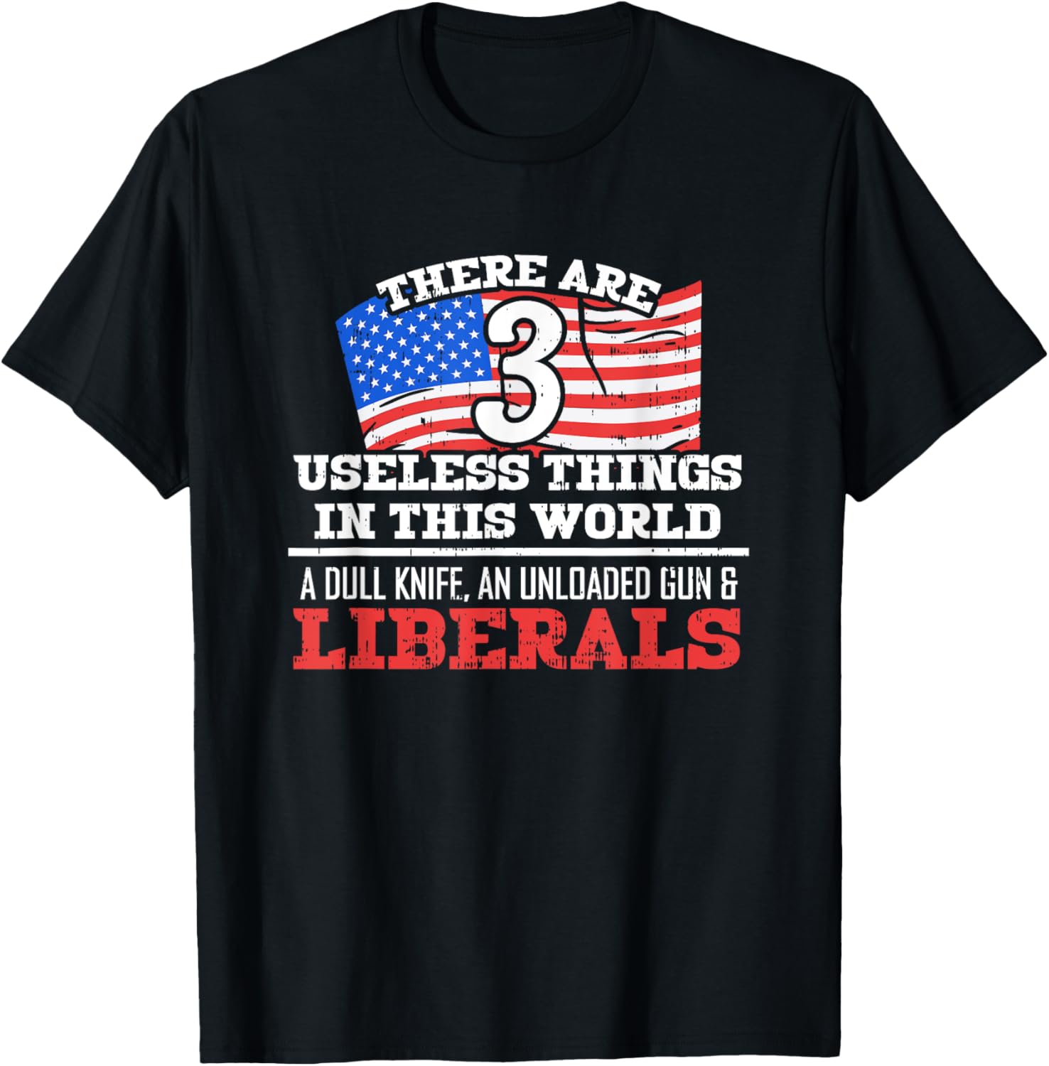 Knives Guns Useless Tears Of Liberals T Shirt