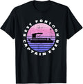 Best Pontoon Captain Ever Boat Owner Vaporwave Boating
