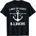 LAKE OF EGYPT ILLINOIS Funny Fishing Camping Summer Gift Men Women Girls Kids