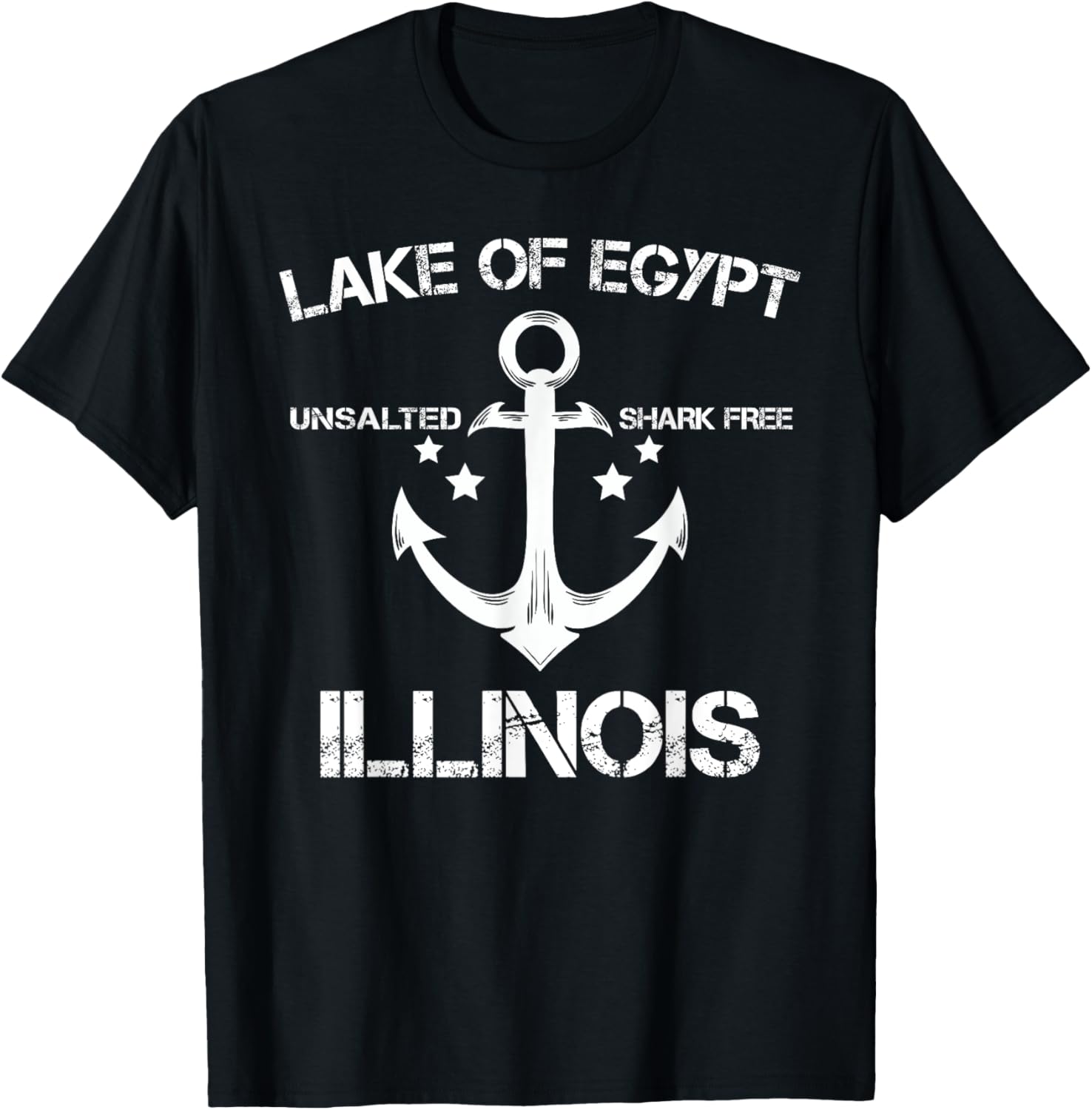 LAKE OF EGYPT ILLINOIS Funny Fishing Camping Summer Gift Men Women Girls Kids