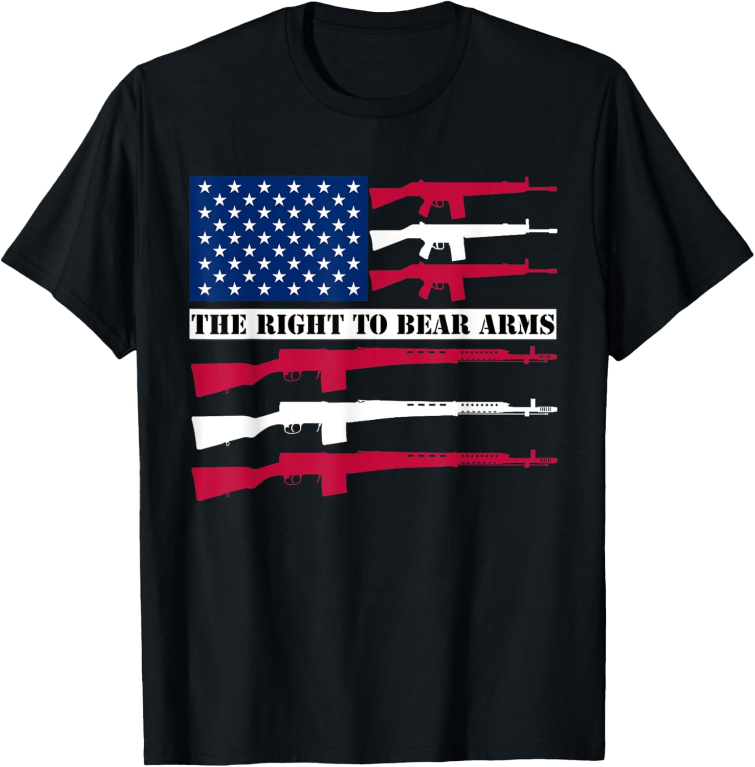 2Nd Amendment American Flag Gun