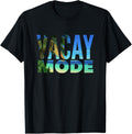 Vacay Mode Summer Vacation Tropical Beach Palm Trees & Ocean