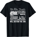 We People Will Defend 2Nd Amendment Funny Pro Gun