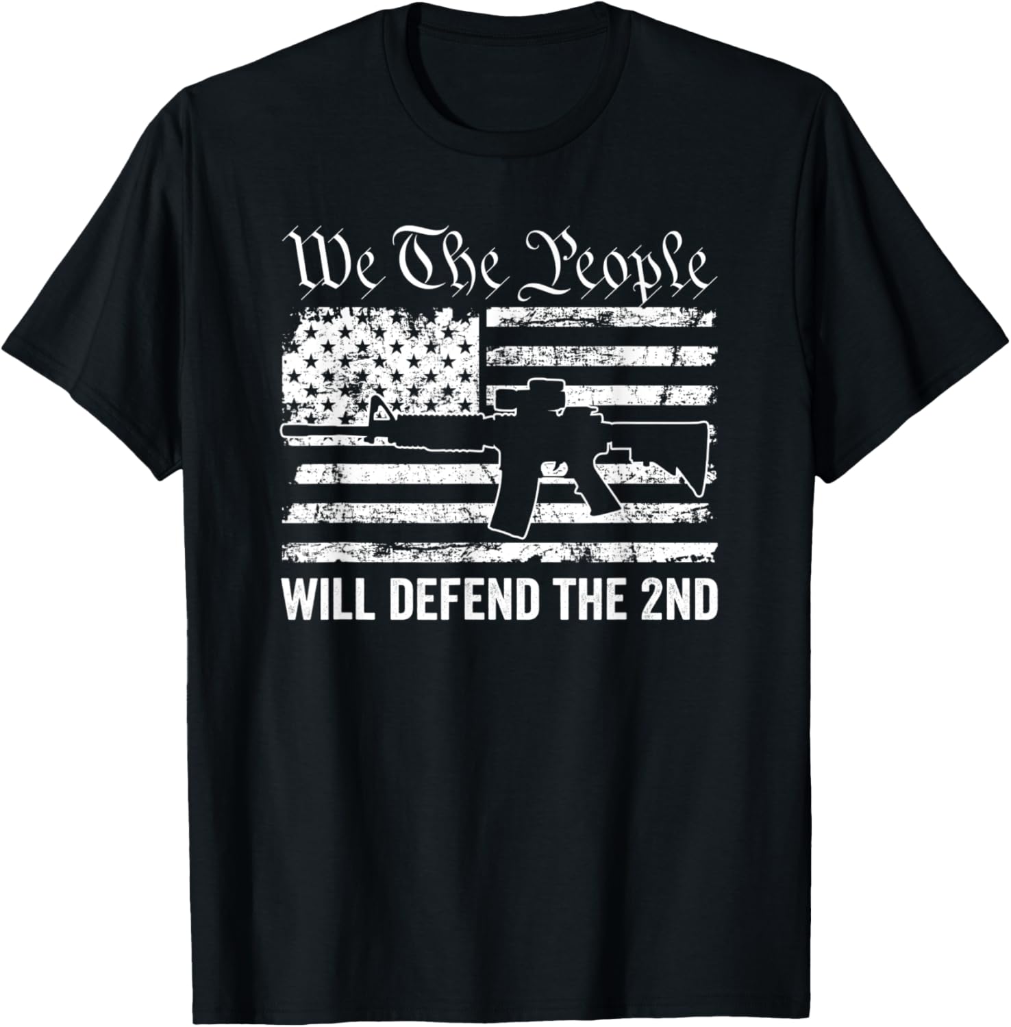 We People Will Defend 2Nd Amendment Funny Pro Gun