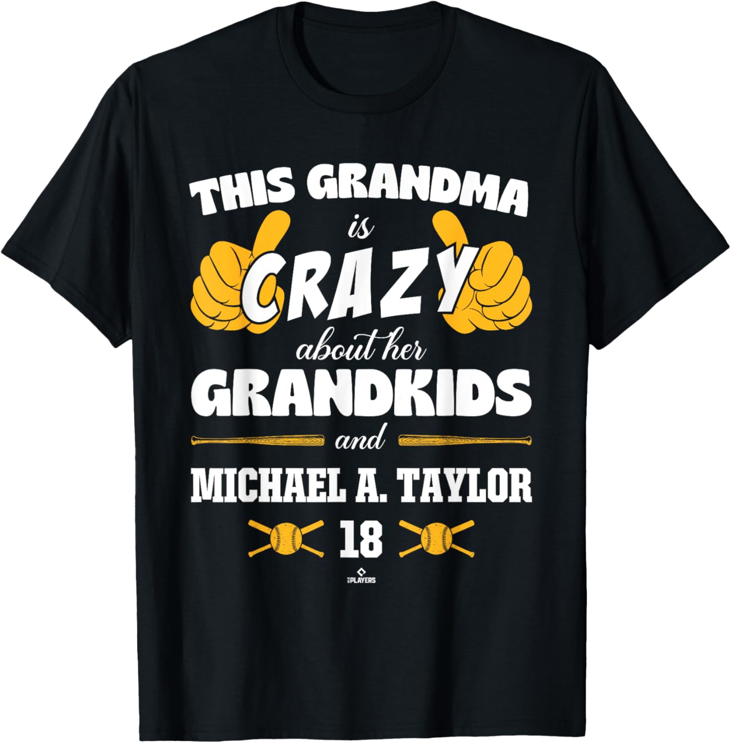 Grandma Crazy for Michael A. Taylor Pittsburgh Baseball