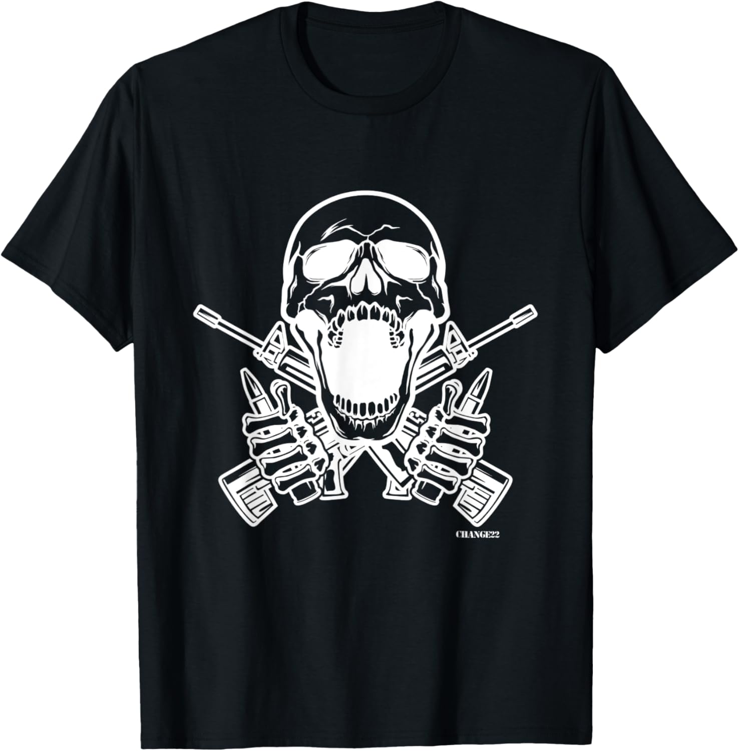 Skull And Crossbone Guns