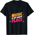 Music Is My Happy Place Musical Cassette Acoustic Music