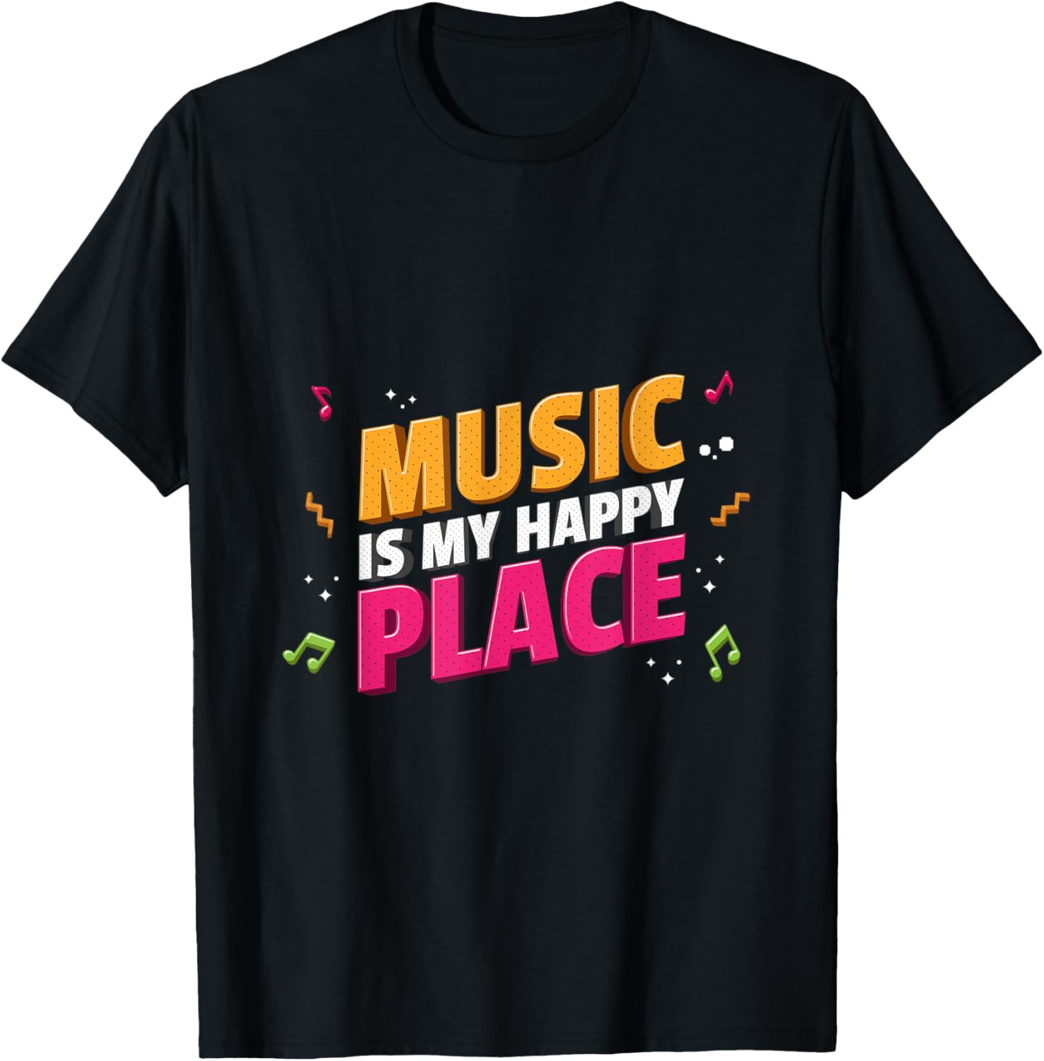 Music Is My Happy Place Musical Cassette Acoustic Music