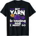 Knitting My Yarn Is Calling And I Must Go Funny Knit Knitter